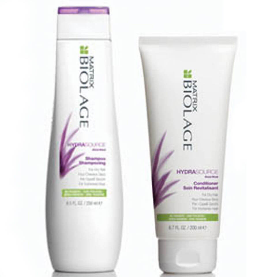 Biolage HydraSource Dry Hair Hydration Shampoo and Conditioner |  lookfantastic Singapore