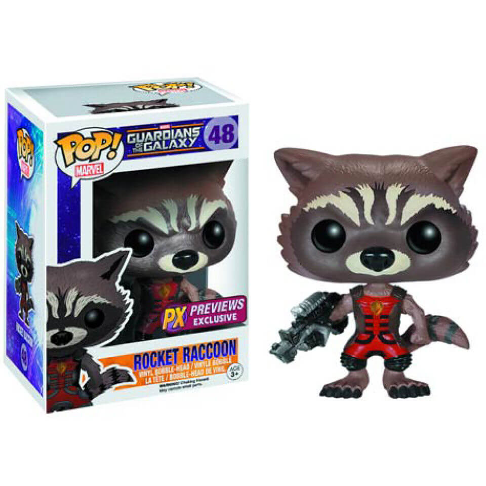 Marvel Guardians of the Galaxy Rocket Raccoon Ravagers Previews Exclusive Pop! Vinyl Figure