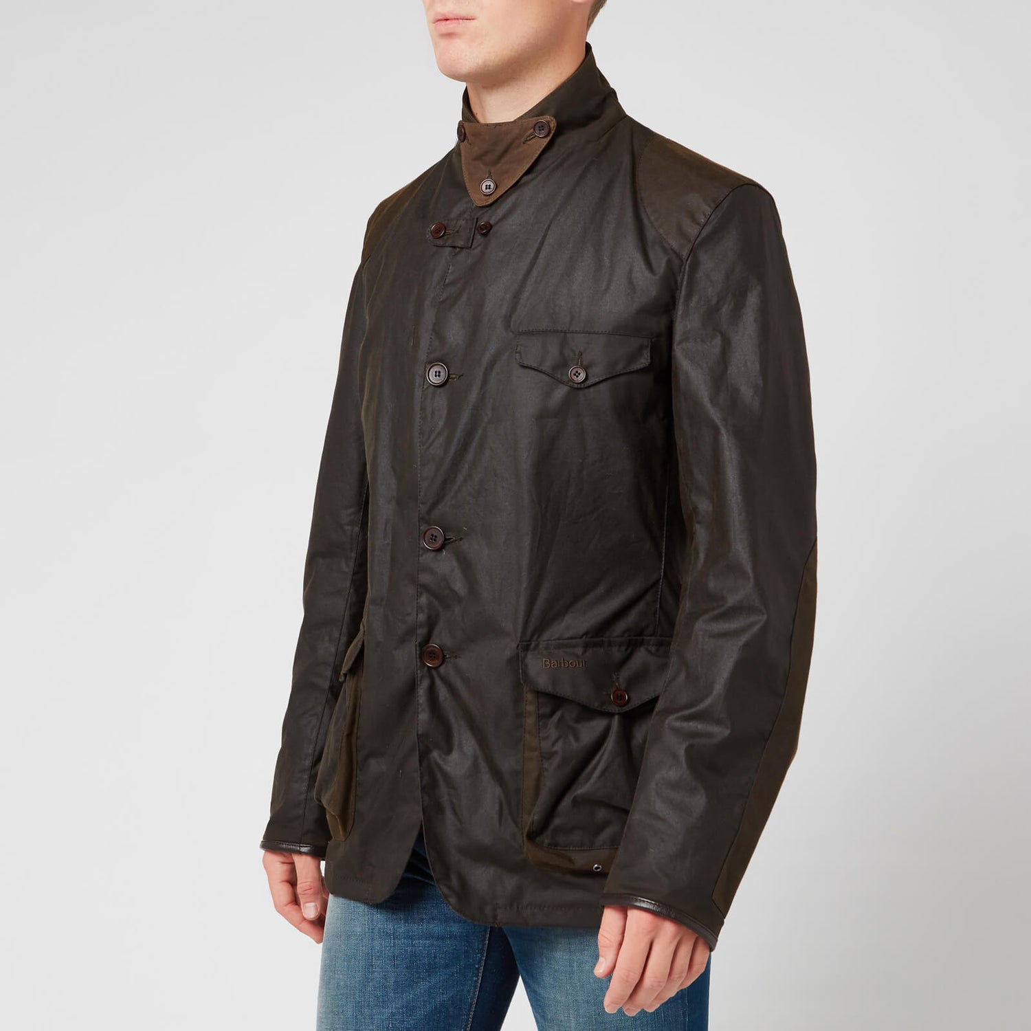Barbour Men's Beacon Sports Jacket - Olive - Free UK Delivery Available