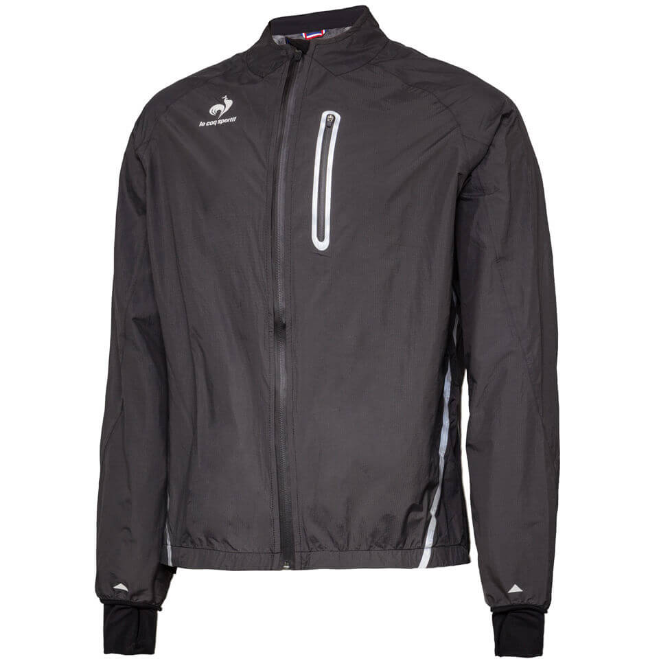 Le Coq Sportif Performance Arcalis Rain Jacket Black TheHut
