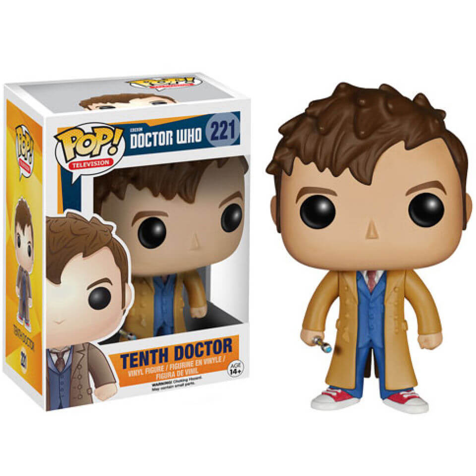 Docteur Who 10ème Docteur Pop ! Figurine en vinyle