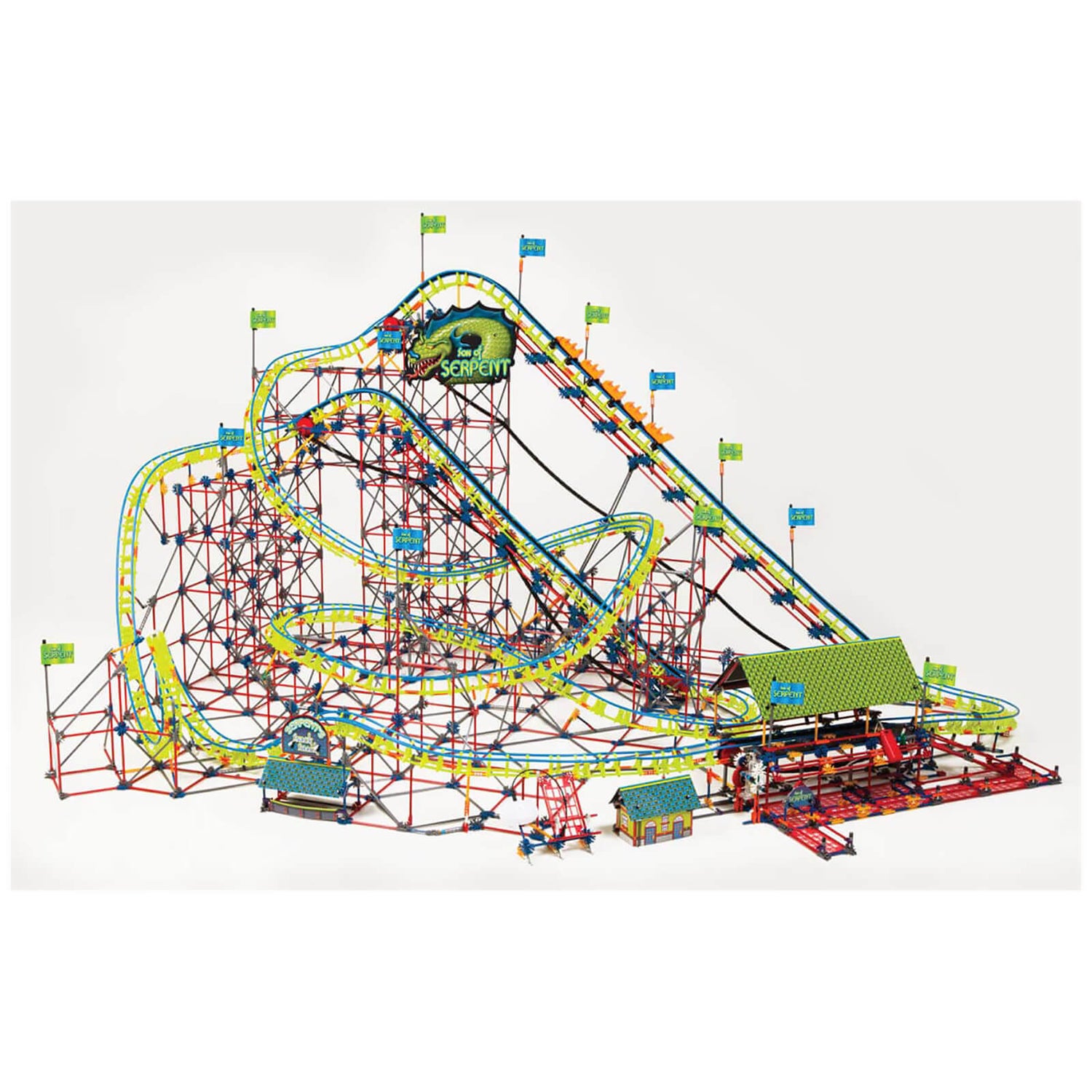 K'NEX Son of Serpent Roller Coaster (52242) Toys