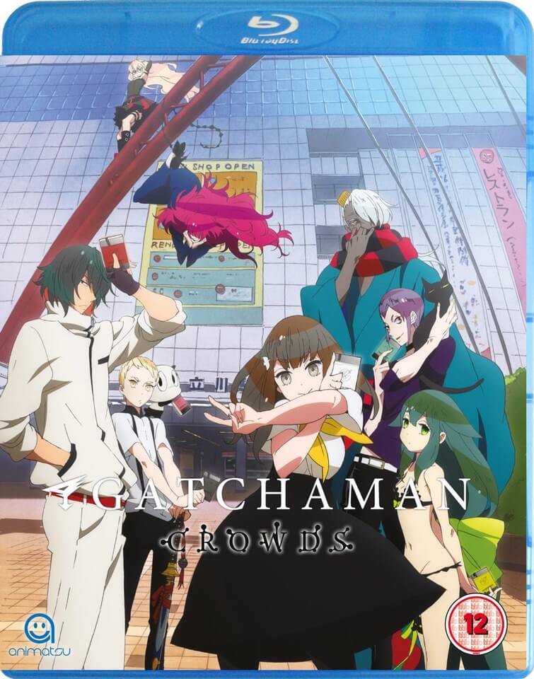 Blu-ray BOX 初回生産版 ガッチャマン クラウズ / BD 封入特典 ベルク・カッツェNOTE ◇匿名発送◇GATCHAMAN CROWDS Blu-ray BOX 1,2期