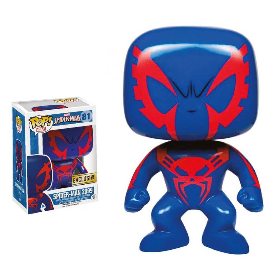 Marvel Spider-Man 2099 Exclusive Pop! Vinyl Bobble Head Figure