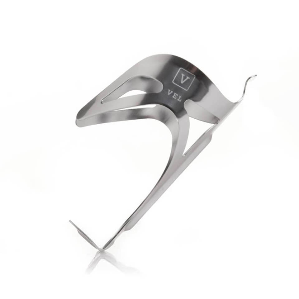 VEL T5 SL Polished Bottle Cage Silver ProBikeKit
