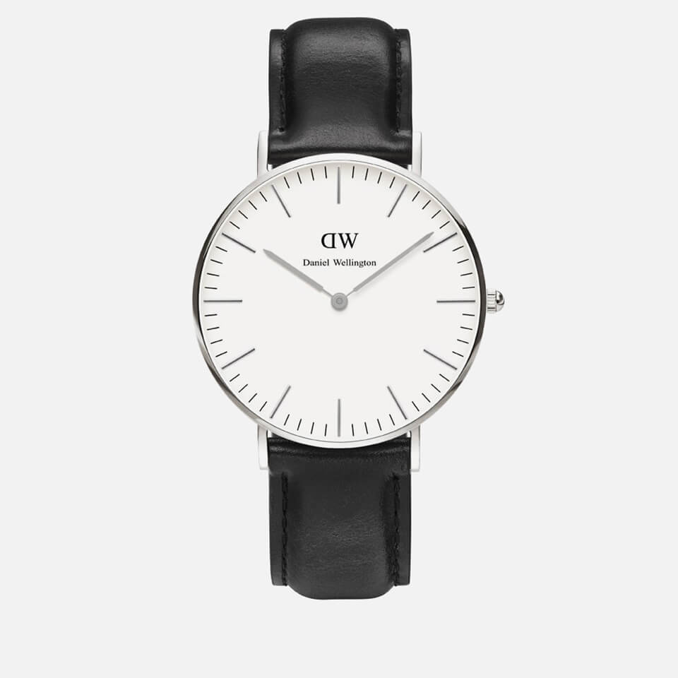 Daniel Wellington Women's Sheffield Silver Watch - Black
