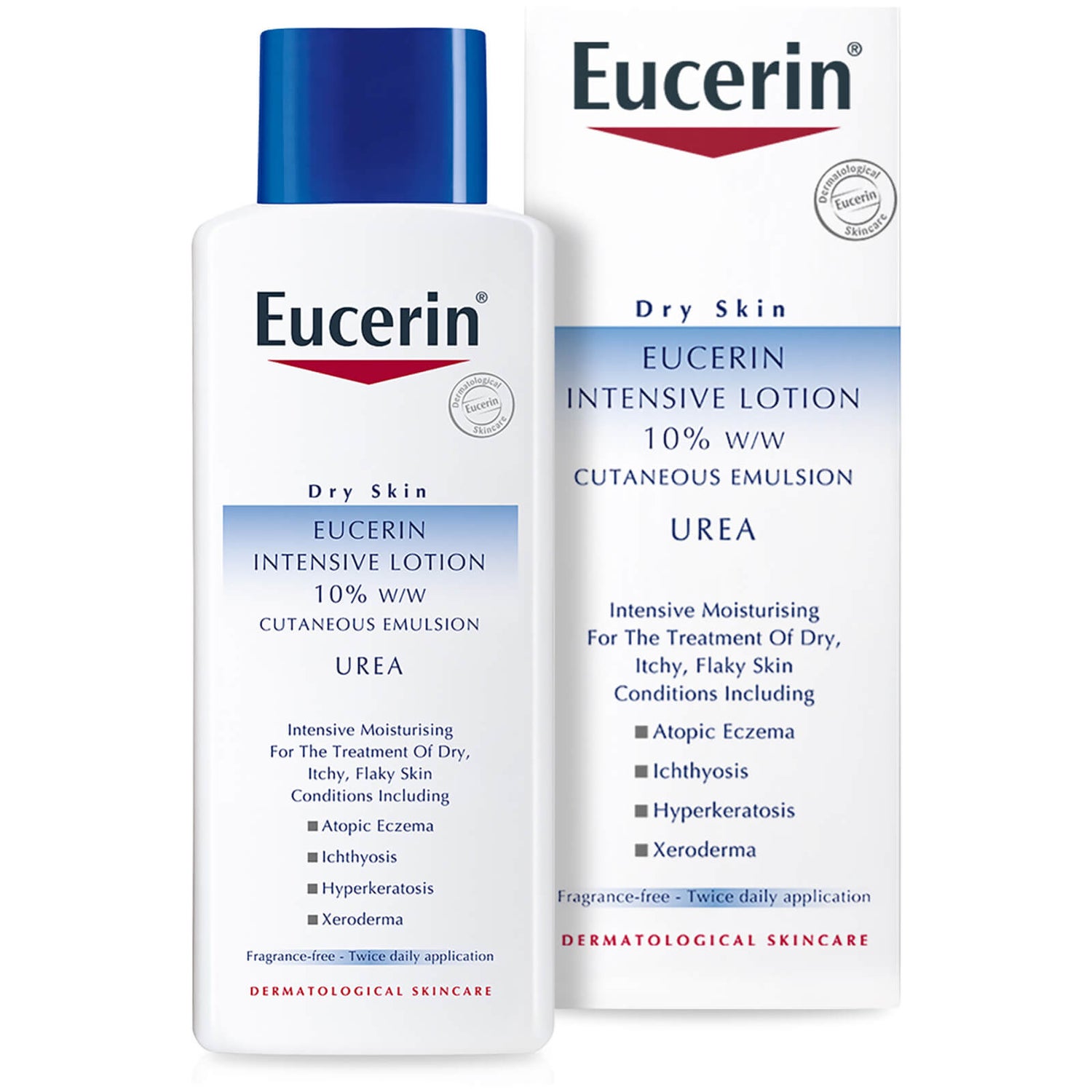 Eucerin® Dry Skin Intensive Lotion 10% w/w Cutaneous Emulsion Urea (250 - lookfantastic