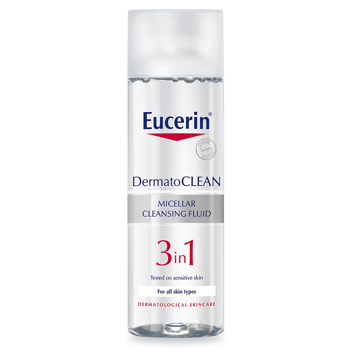 Eucerin® ダーマトクリーン 3イン1 ミセラー クレンジング フルイド (200ml)