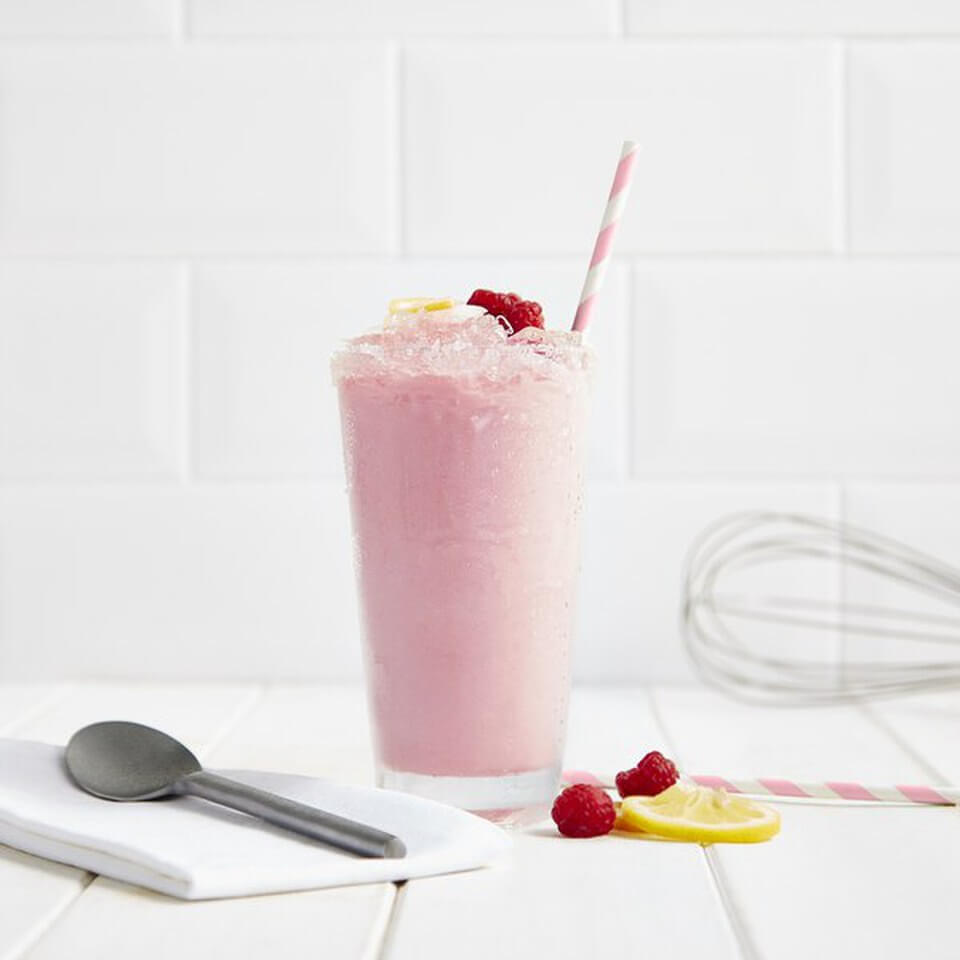 Meal Replacement Lemon and Raspberry Shake