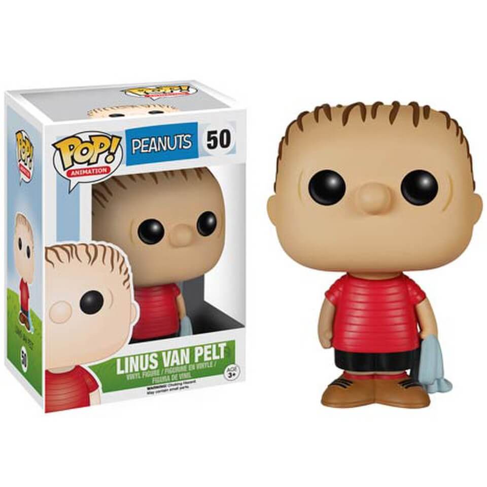 Peanuts Linus Van Pelt Pop! Vinyl Figure Merchandise Zavvi UK