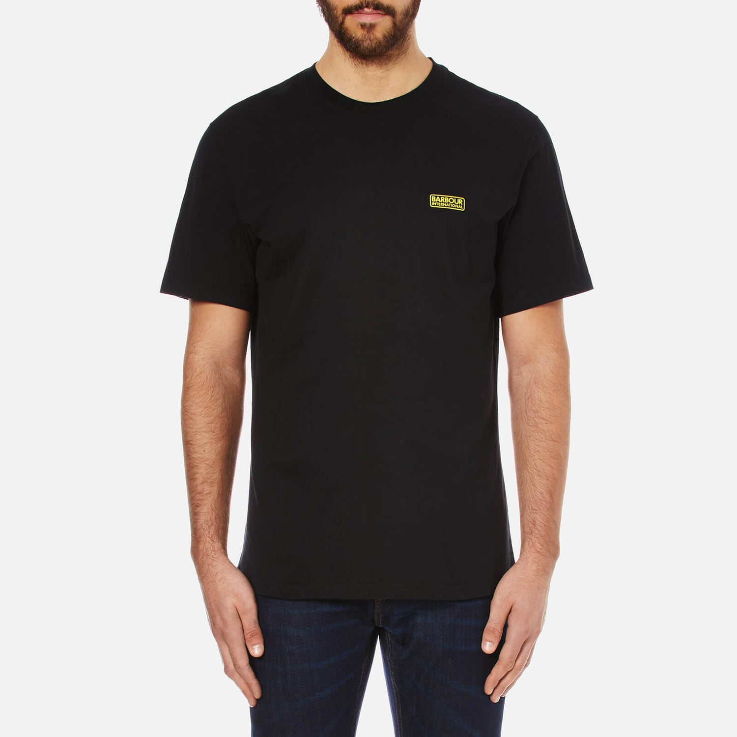 Barbour t shirt mens gold discount