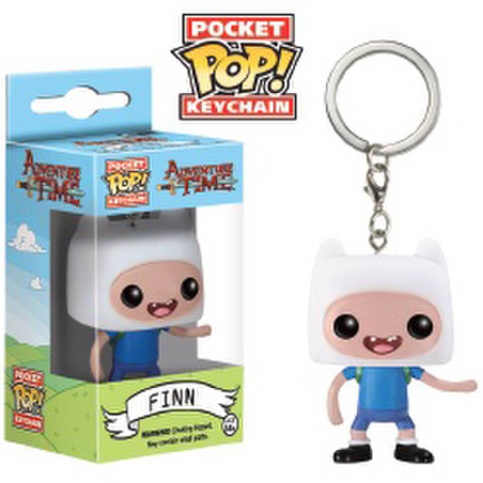 Adventure Time Finn Pocket Pop! Vinyl Key Chain Merchandise - Zavvi UK