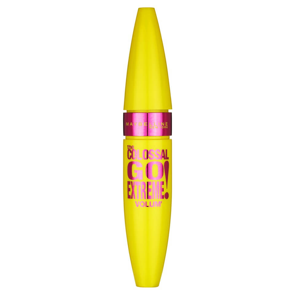 Maybelline The Colossal Go Extreme Mascara - Black | Free US Shipping |  lookfantastic
