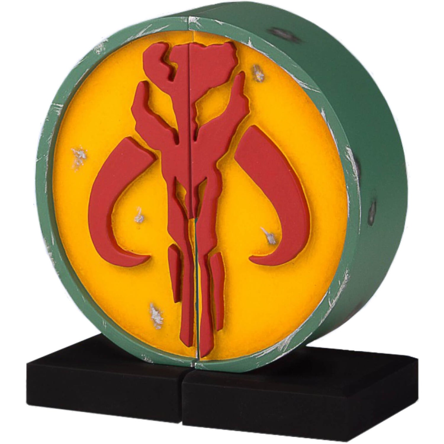 Gentle Giant Star Wars Mandalorian Logo Bookends 15cm
