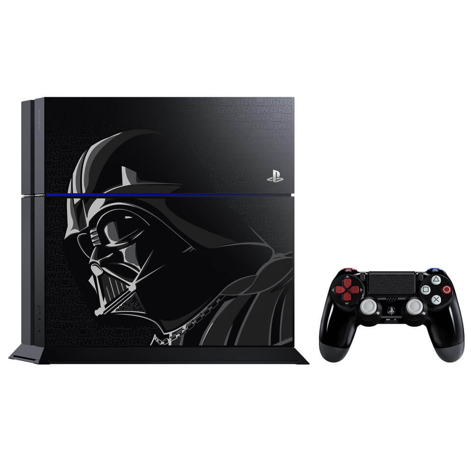 lommetørklæde Samarbejdsvillig kollidere Sony PlayStation 4 1TB Console - Limited Star Wars Darth Vader Edition -  Includes Battlefront Deluxe Edition Games Consoles | Zavvi Italia