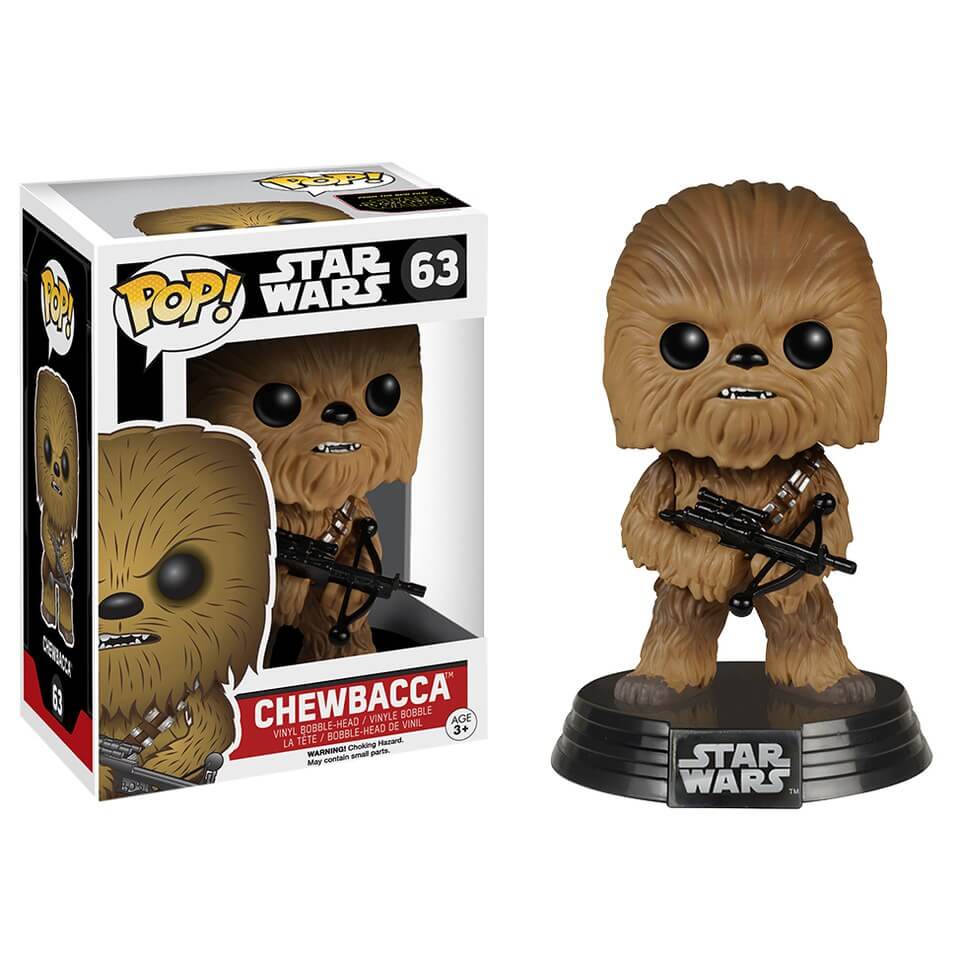 Star Wars The Force Awakens Chewbacca  Pop ! Figurine en vinyle