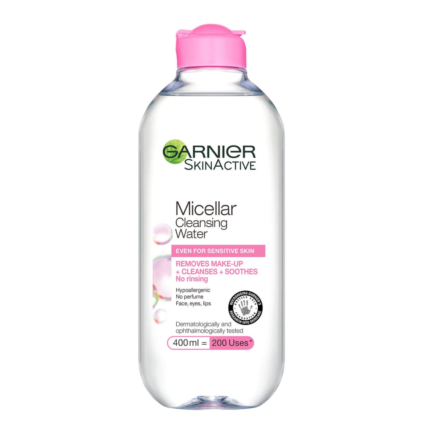 Garnier Micellar Water Facial Cleanser and Makeup Remover for Sensitive Skin 400ml Snabb leverans