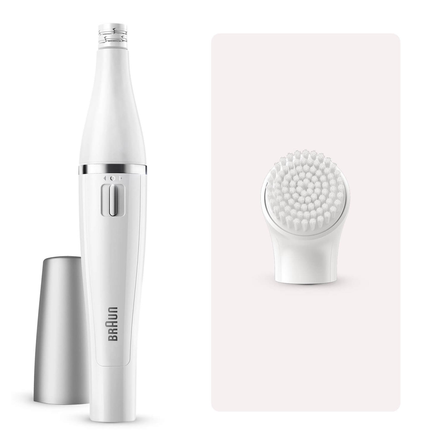 Braun 810 Facial Epilator and Cleansing Brush lookfantastic HK