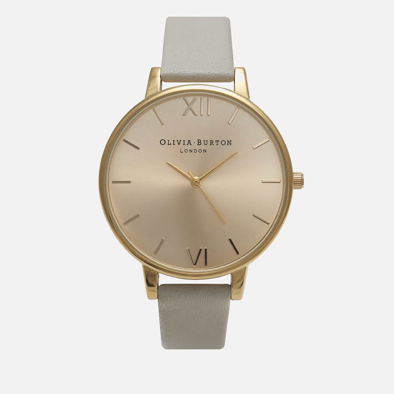 Olivia Burton Women's Big Dial Watch Grey/Gold