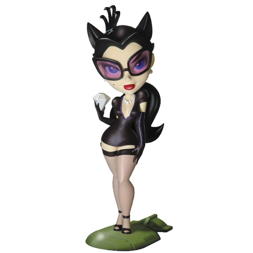 DC Bombshells Catwoman inch Vinyl Figure Merchandise Zavvi UK