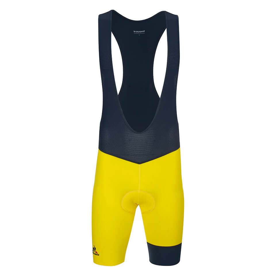 Le Coq Sportif Performance Premium N2 Bib Shorts Yellow