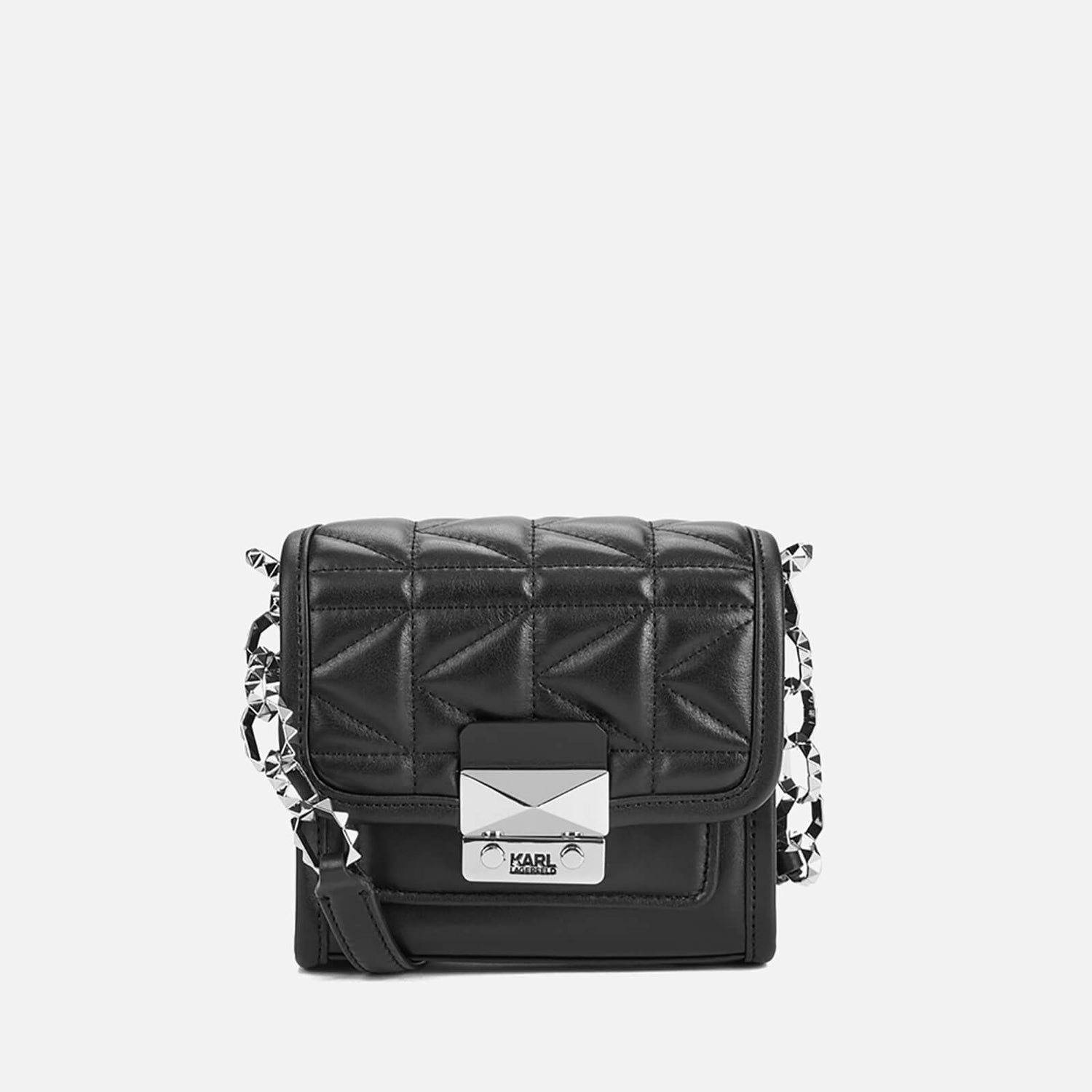 Karl Lagerfeld Women's K/Kuilted Crossbody Bag - Black