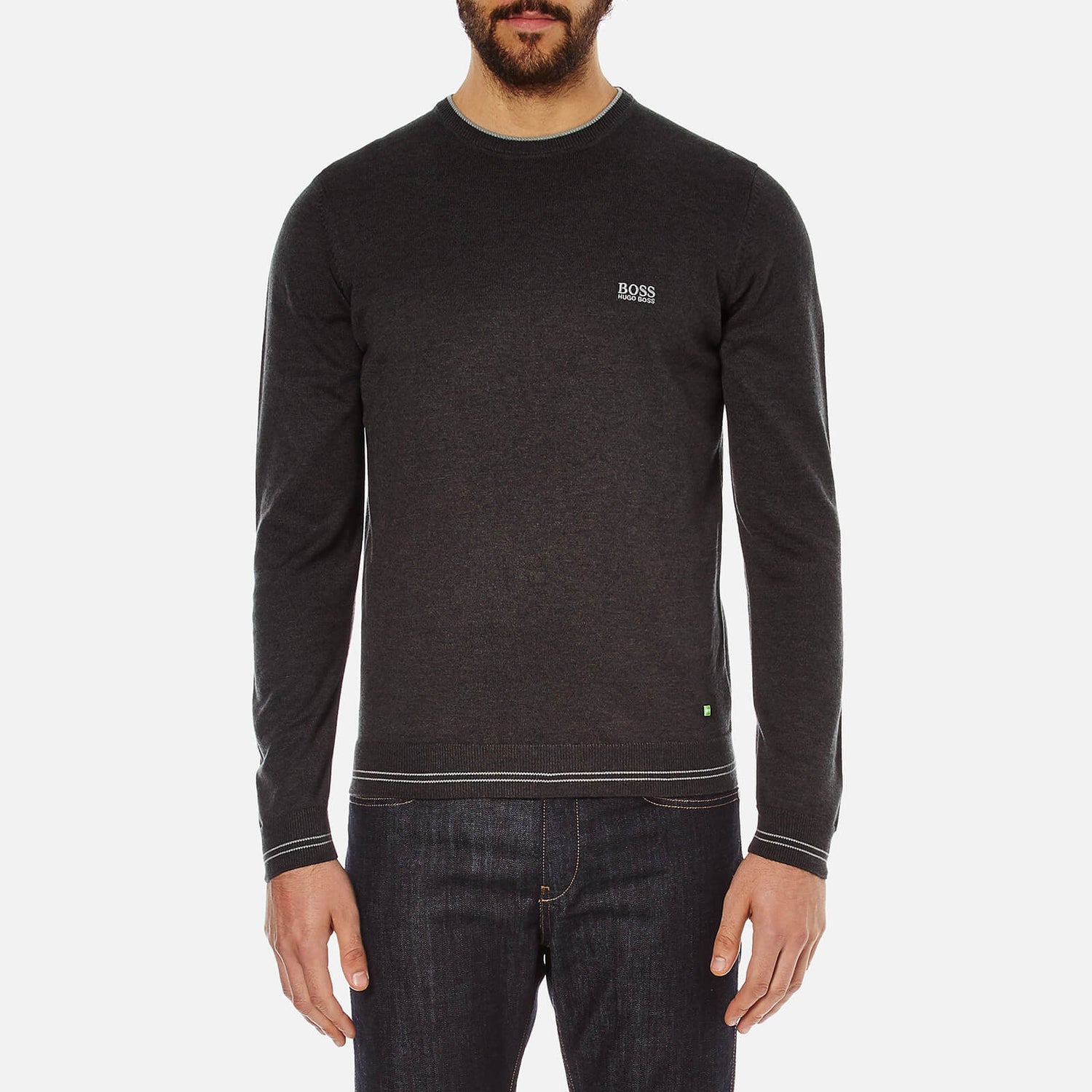 BOSS Green Men's Rime Crew Neck Knit 