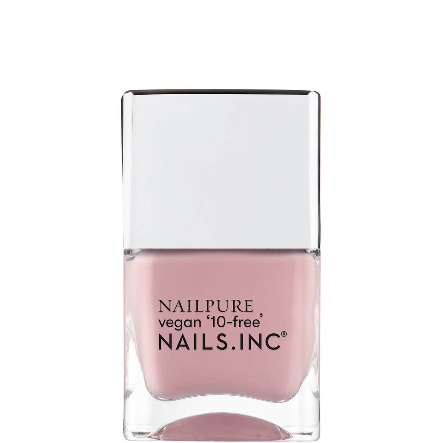 nails inc. Nailpure Bond Street Passage Nail Varnish 14ml LOOKFANTASTIC