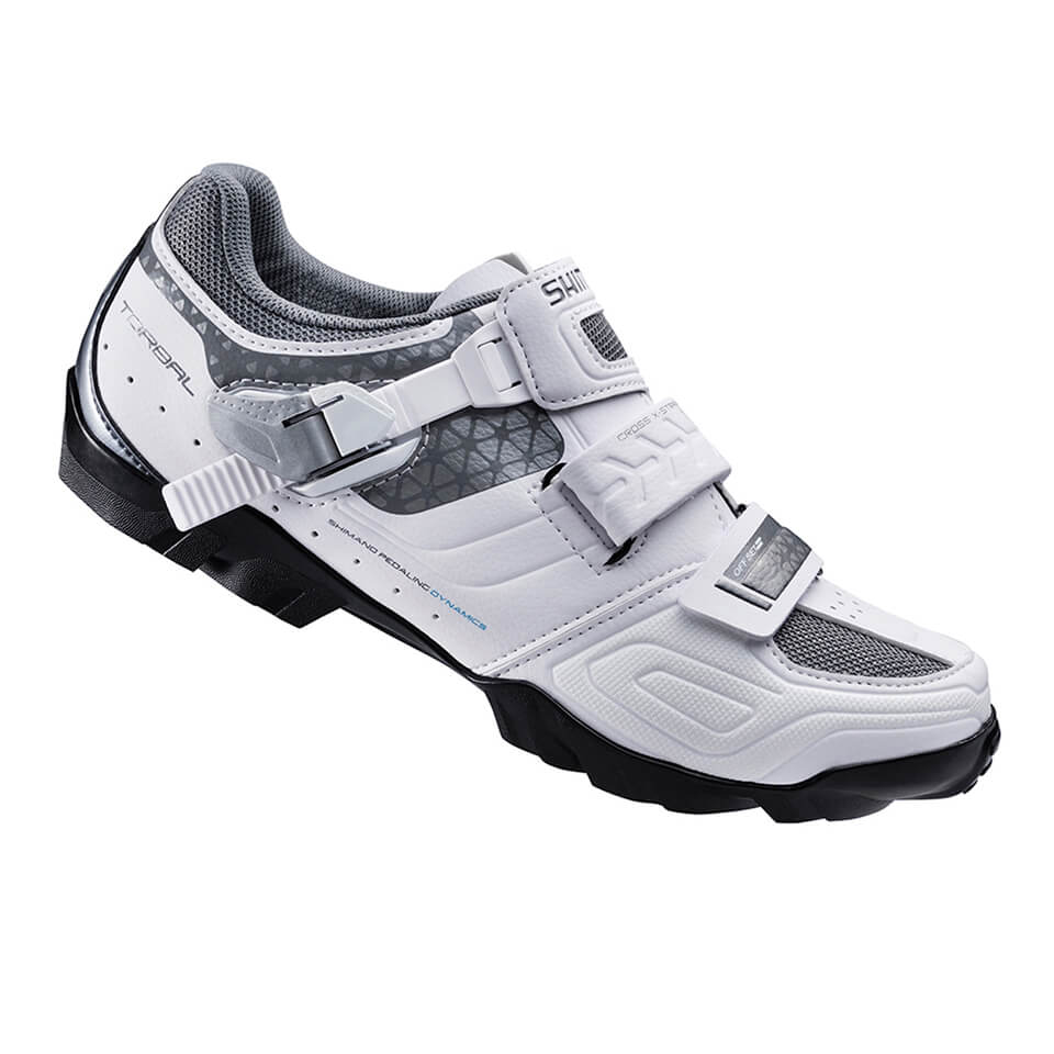 Shimano WM64 SPD Women s Cycling Shoes White Black ProBikeKit UK