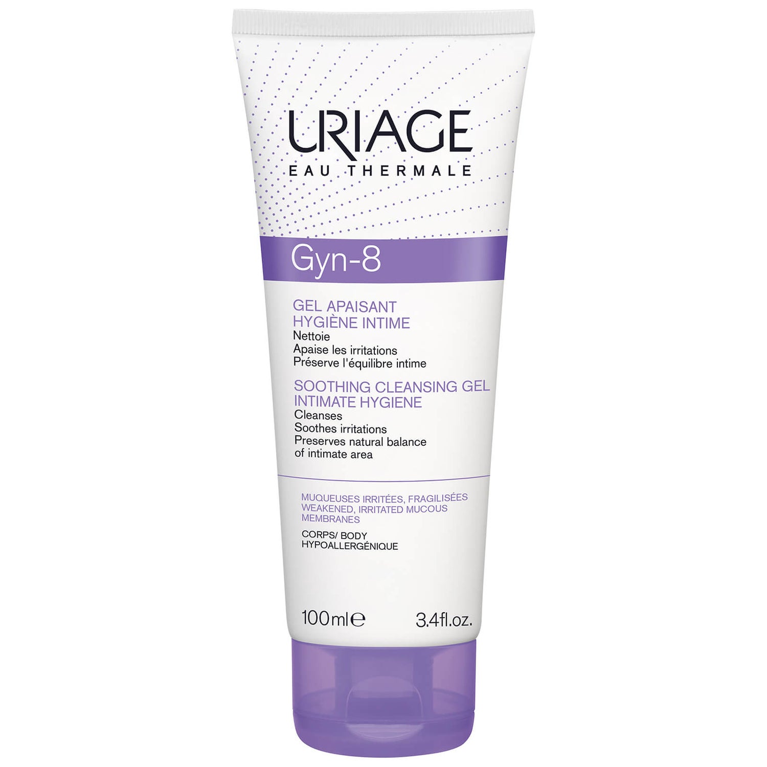 Uriage Gyn-Phy Gel detergente lenitivo per igiene intima (100 ml)