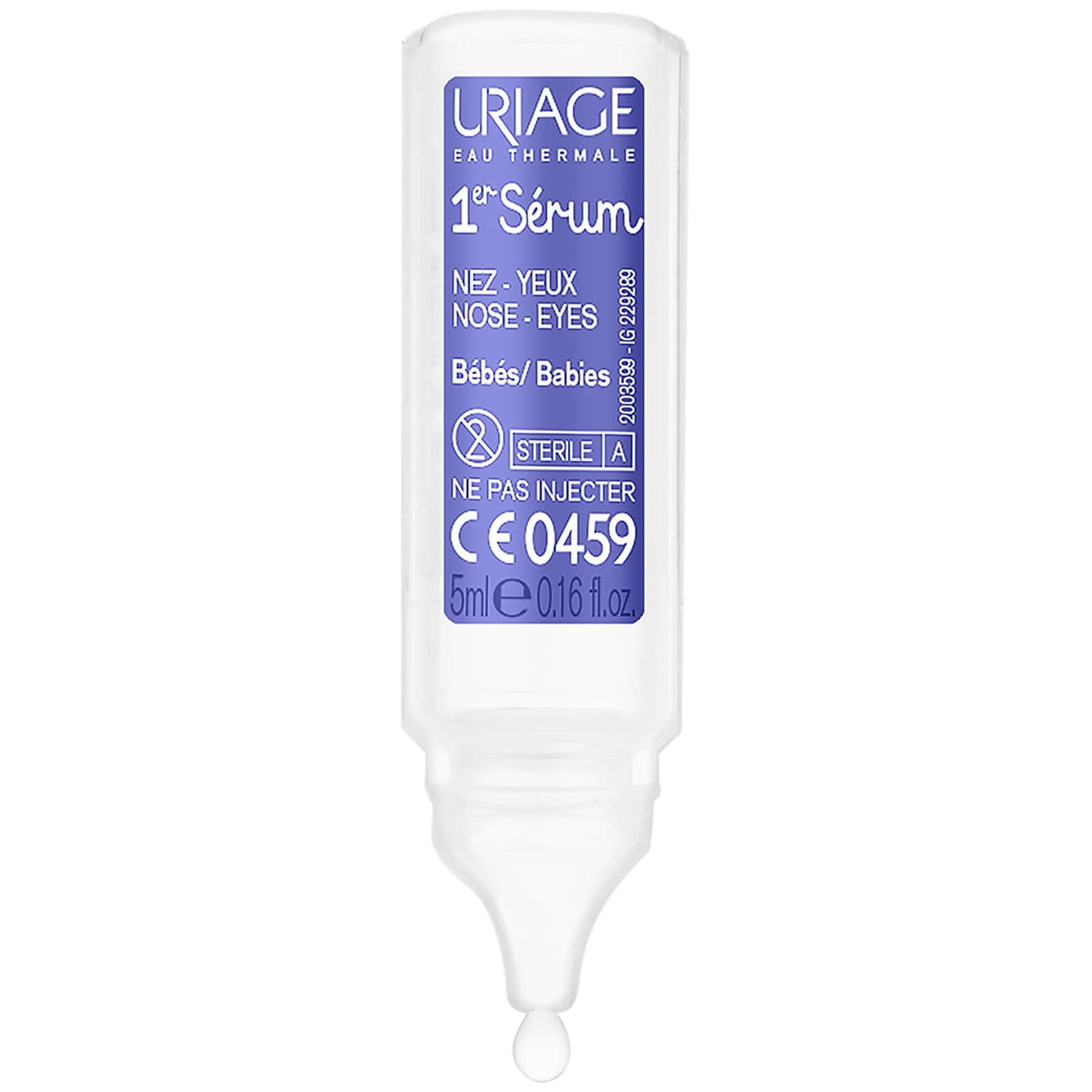 Натуральный спрей против чувства стянутости для глаз и носа Uriage Natural Decongestant Spray for Eyes and Nose (8 x 5 мл)