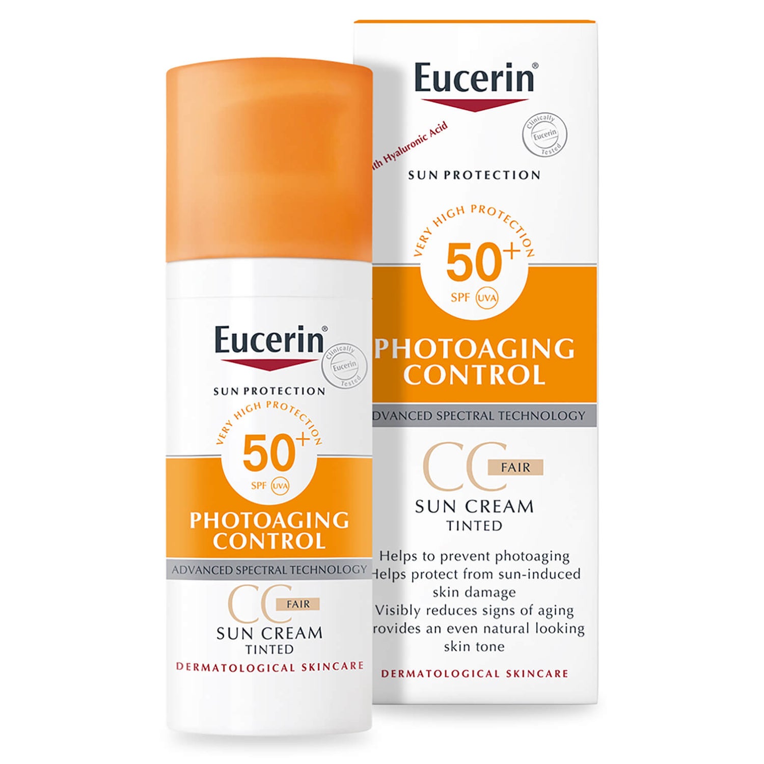 Eucerin® Sun Protection Face Sun Crème Tinted SPF 50+ 50ml