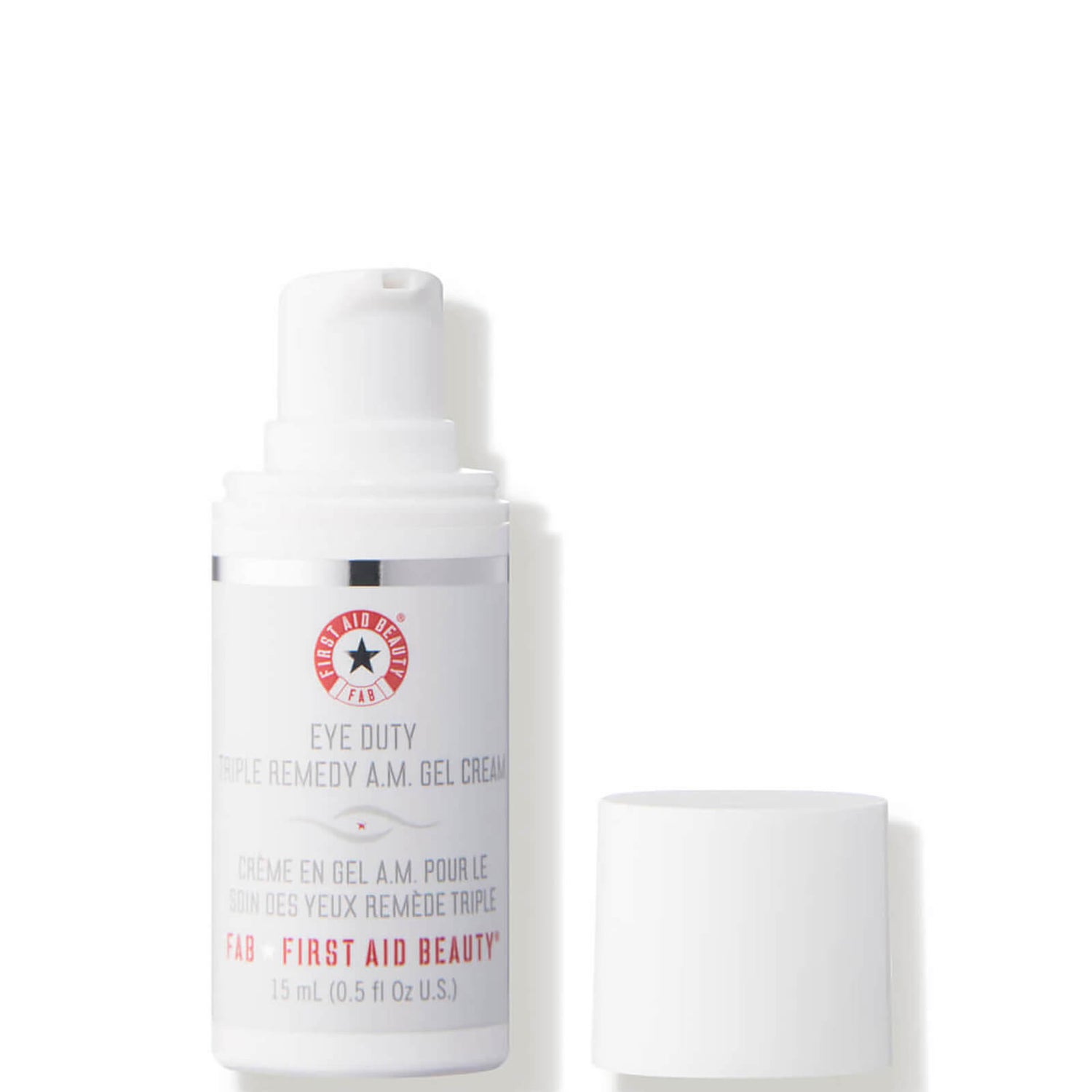 First Aid Beauty Eye Duty Triple Remedy AM Gel Cream (15ml) LOOKFANTASTIC