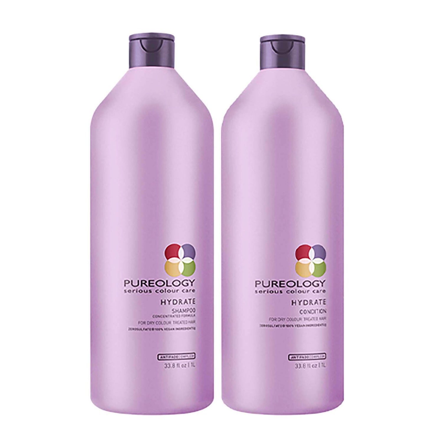 Pureology Hydrate Shampoo and Conditioner (1000ml) HQ Hair
