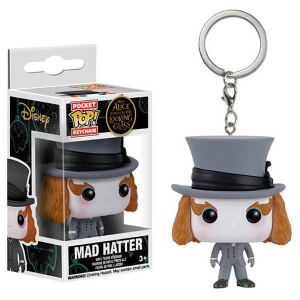 Alice Through the Looking Glass Mad Hatter Pocket Pop! Key Chain