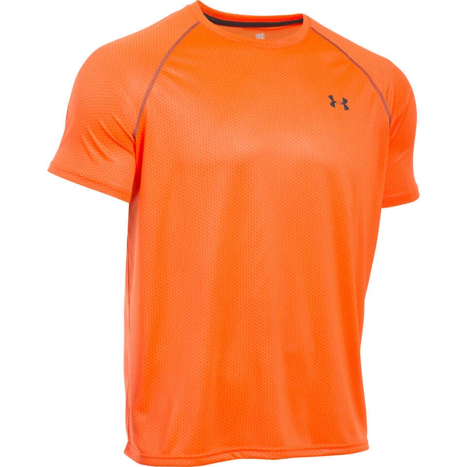 Under armour tech shop t shirt orange