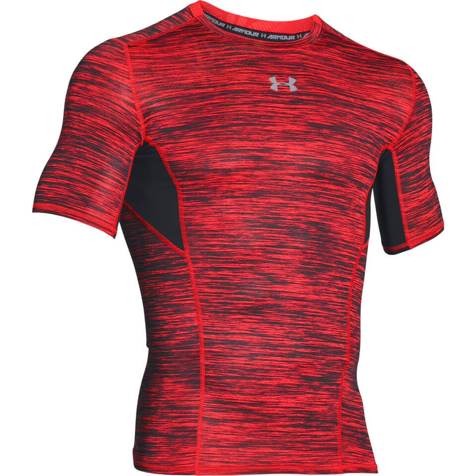 vreemd overdrijving een beetje Under Armour Men's HeatGear CoolSwitch Compression Short Sleeve Shirt - Red  | ProBikeKit.com