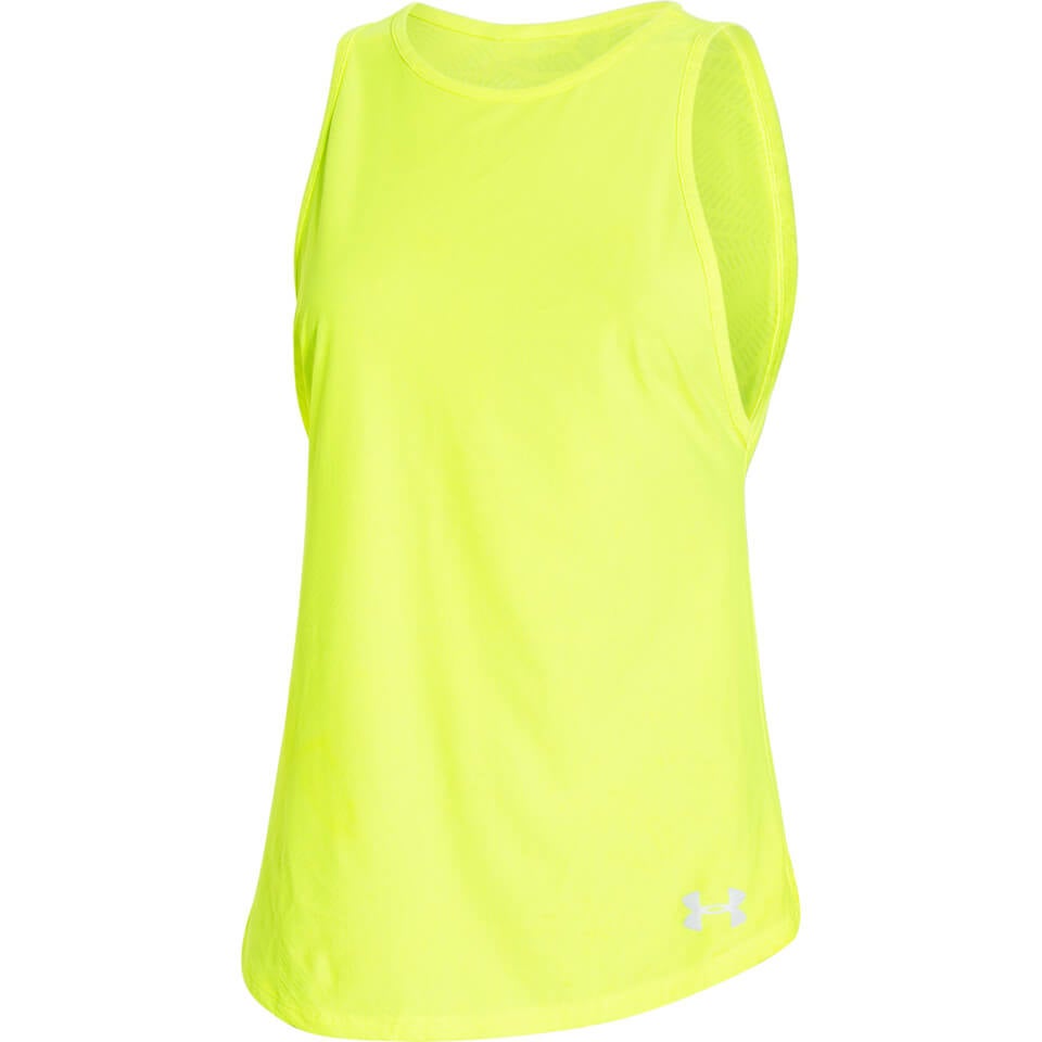 Under Armour Women's CoolSwitch Sleeveless Tank Top - Yellow