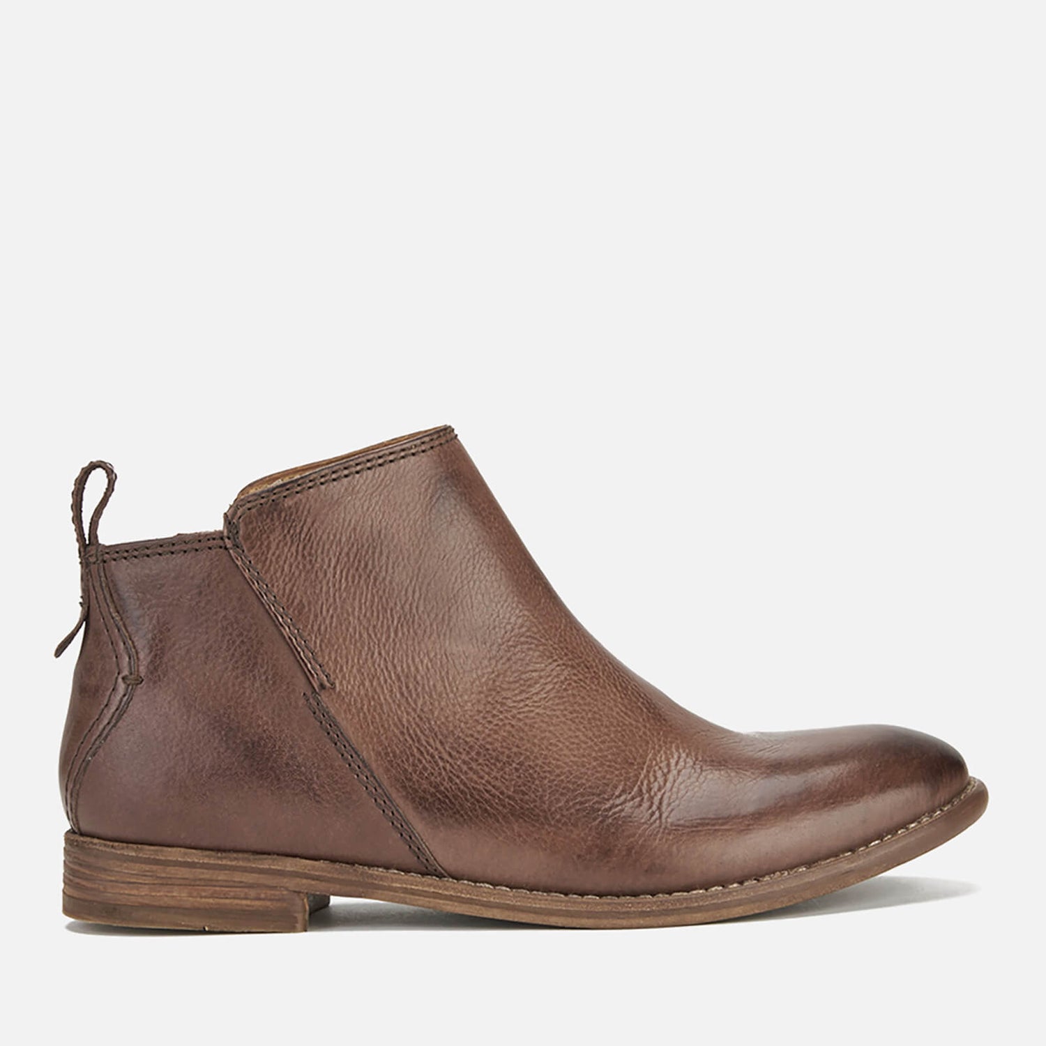 Hudson London Women's Revelin Leather Ankle Boots - Chocolate | TheHut.com