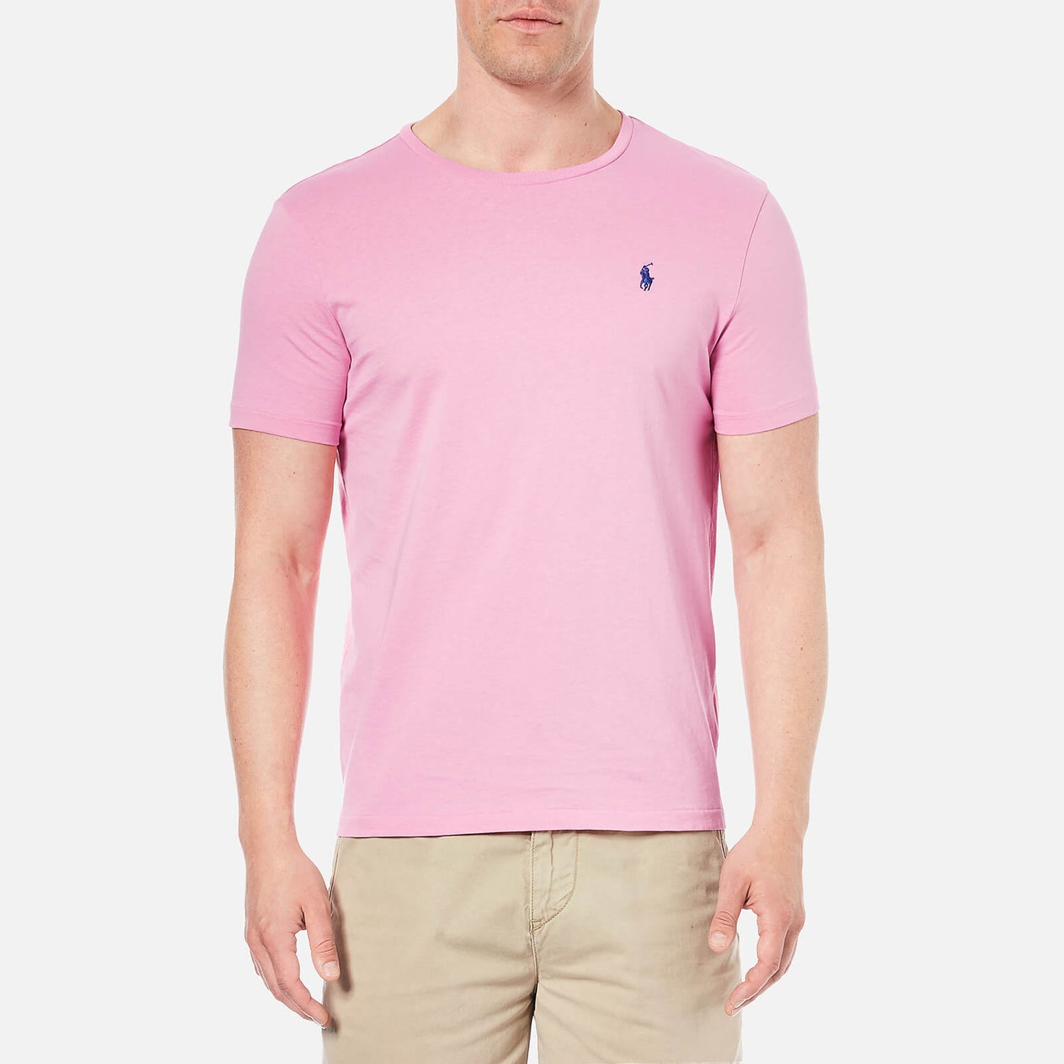 Polo Ralph Lauren Men's Crew Neck T-Shirt - Caribbean Pink