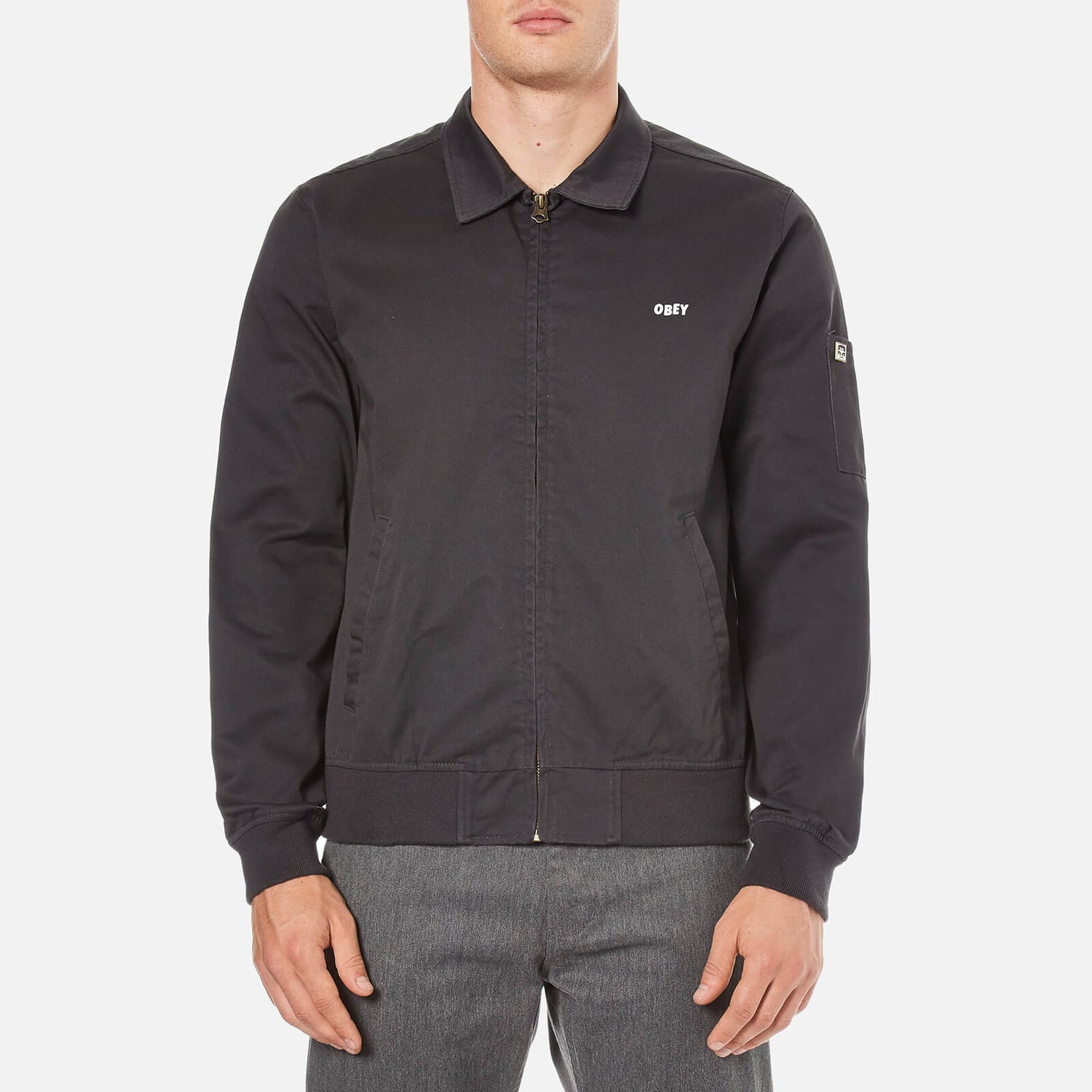 Obey station shirt outlet jacket