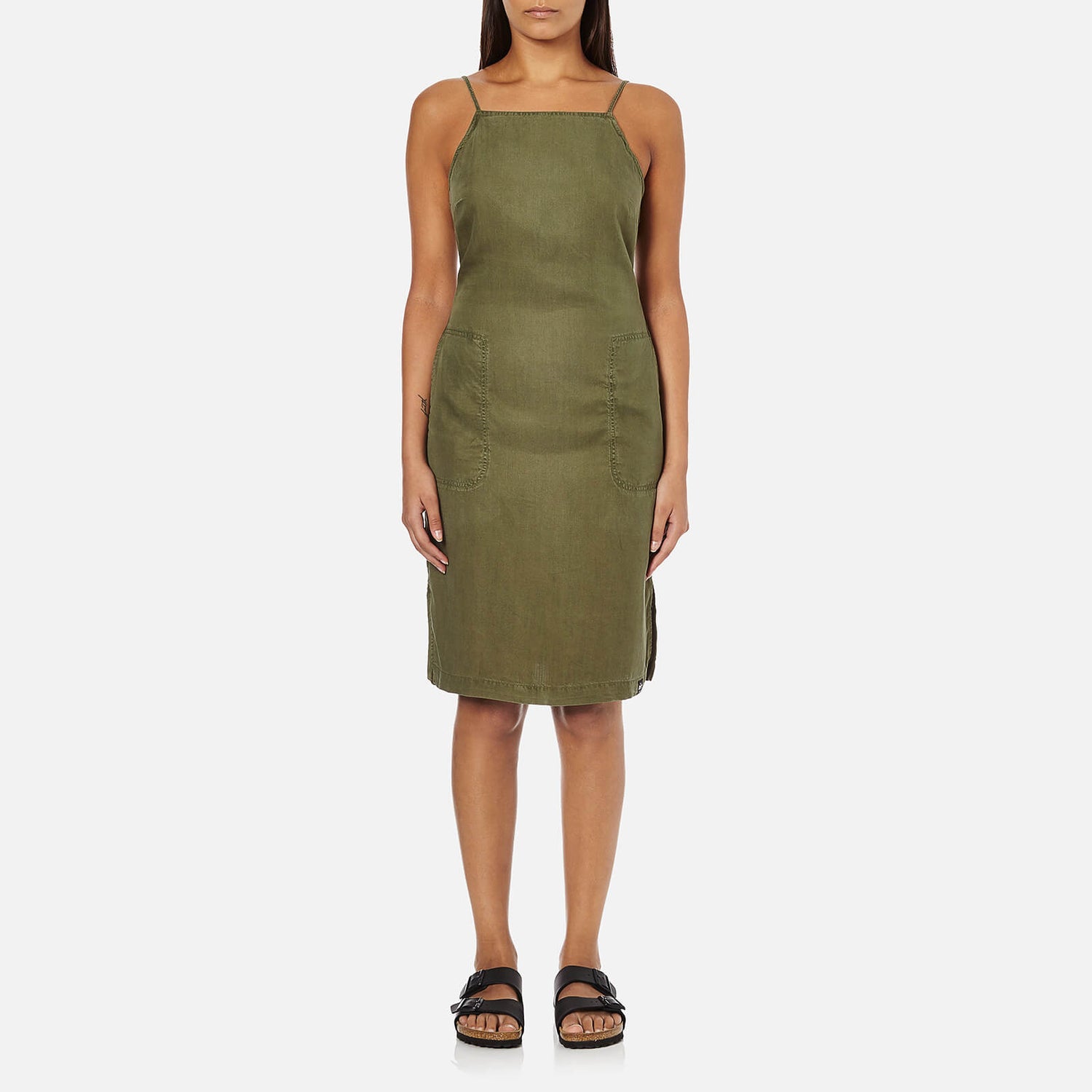 Superdry khaki dress best sale