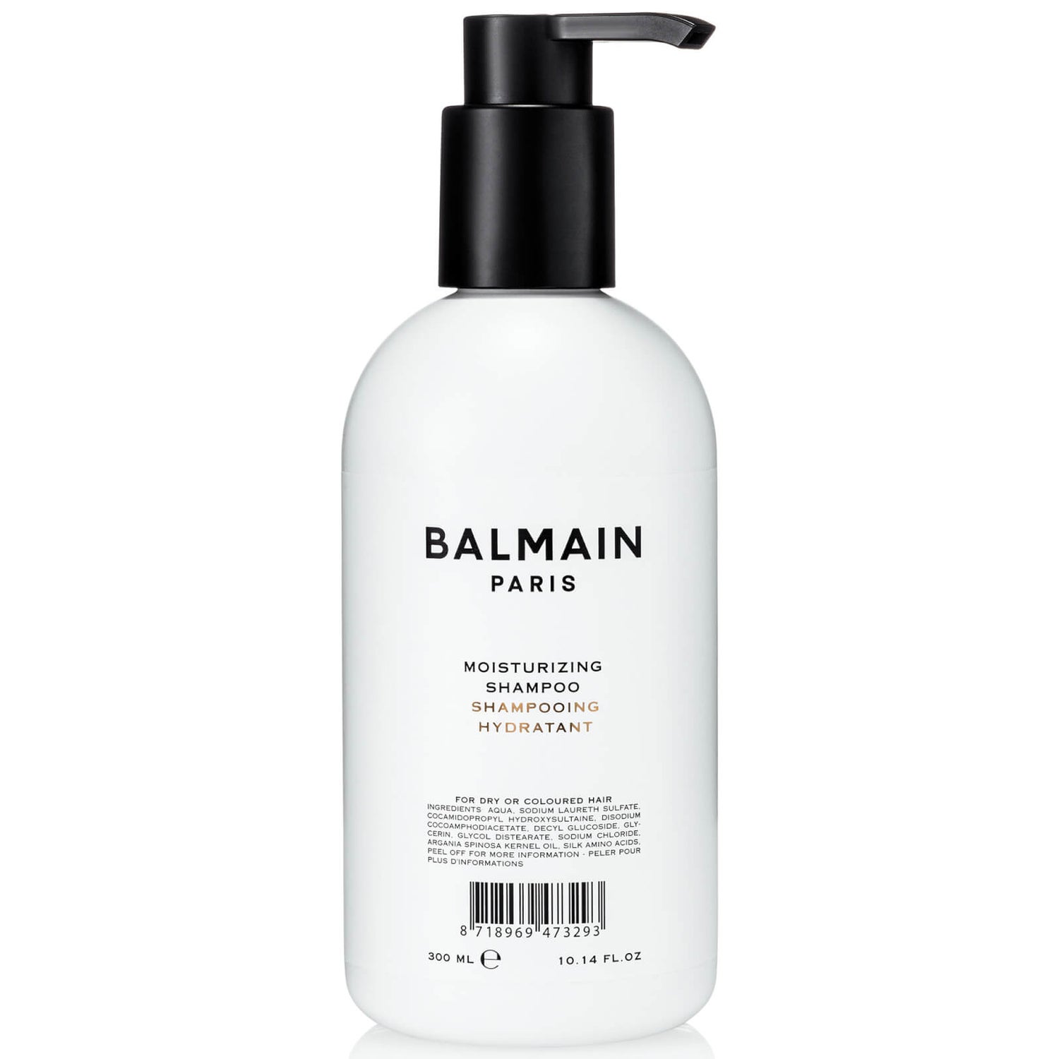 Balmain Hair Moisturising Shampoo (300ml) - LOOKFANTASTIC