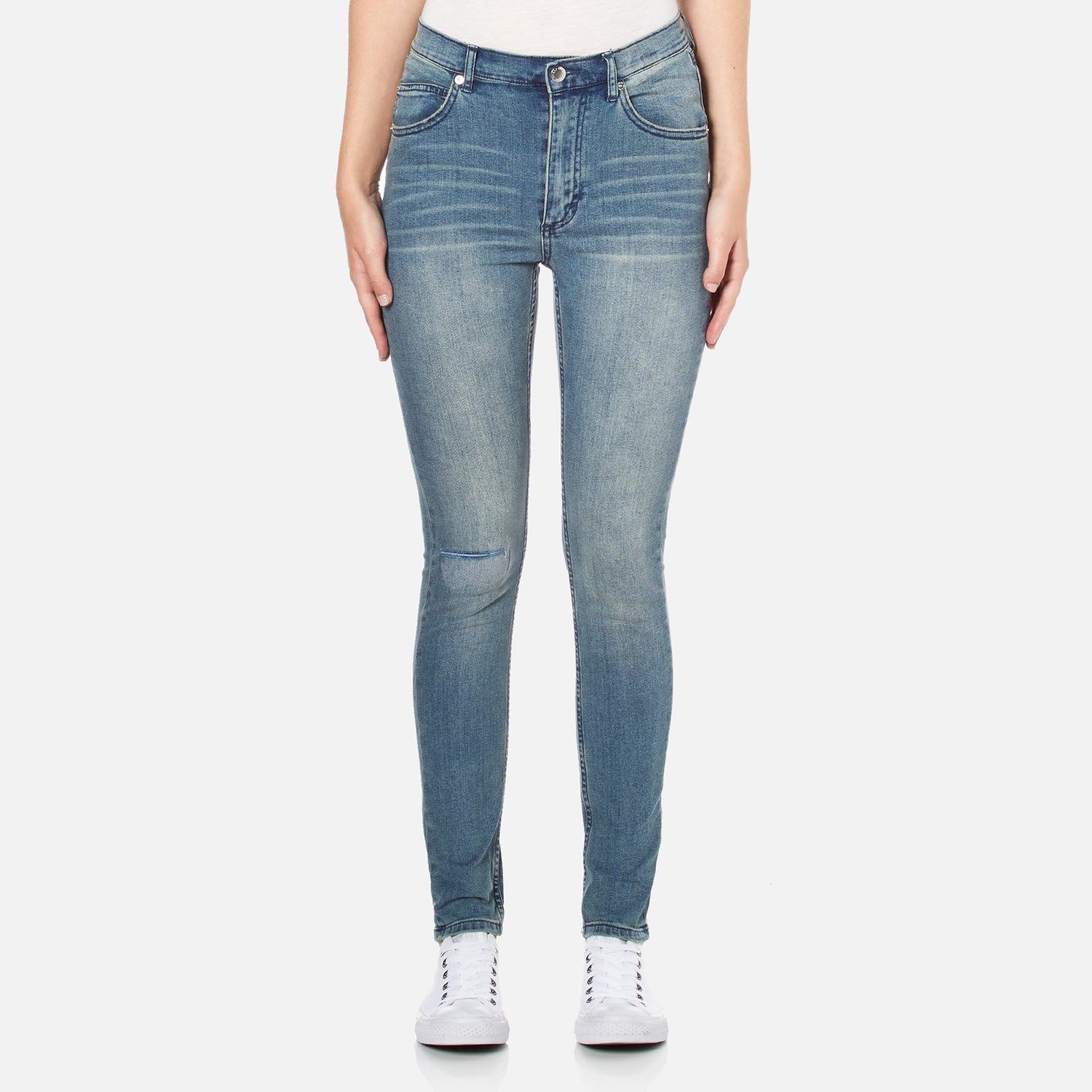 Cheap Monday Women's 'Second Skin' Jeans - Offset Blue | TheHut.com