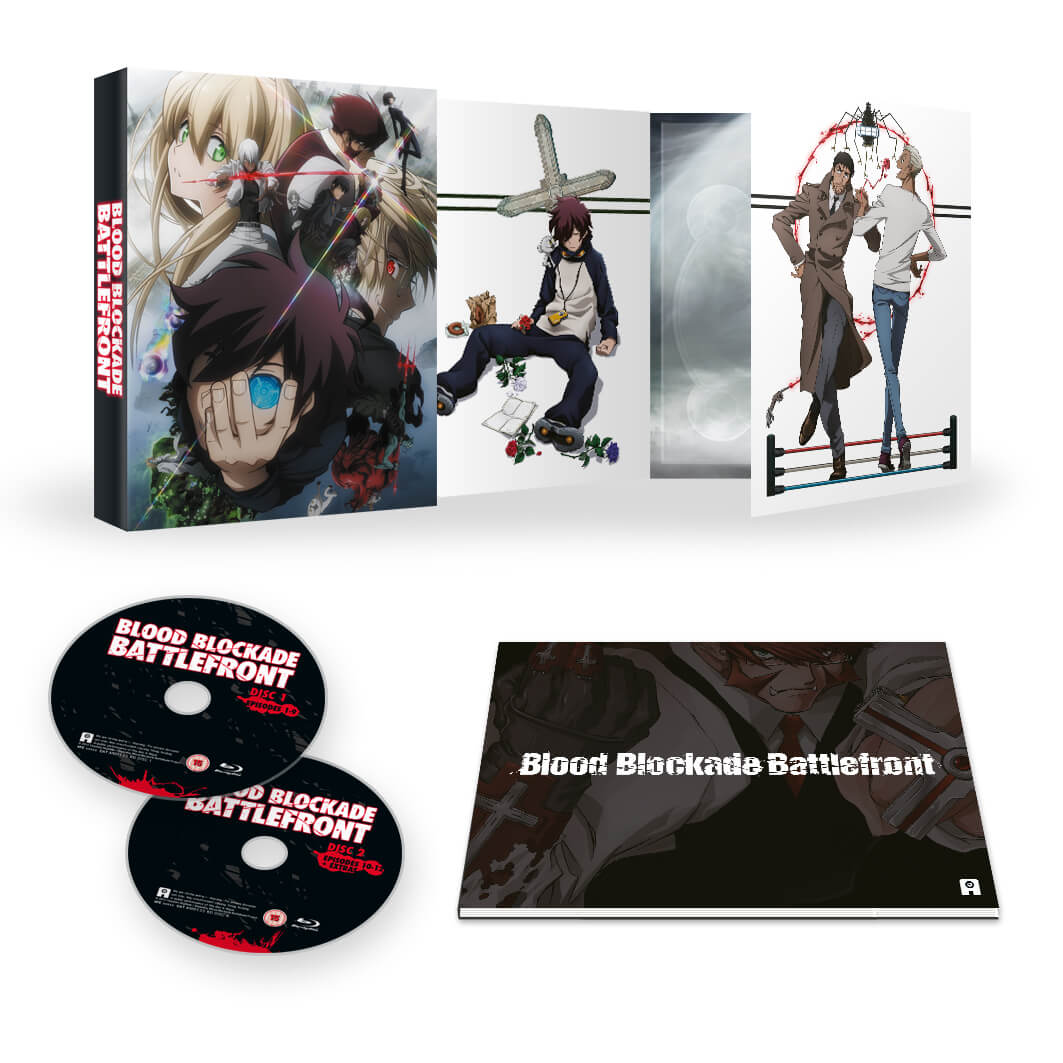 Blood Blockade Battlefront Collector's Edition Blu-ray Zavvi UK