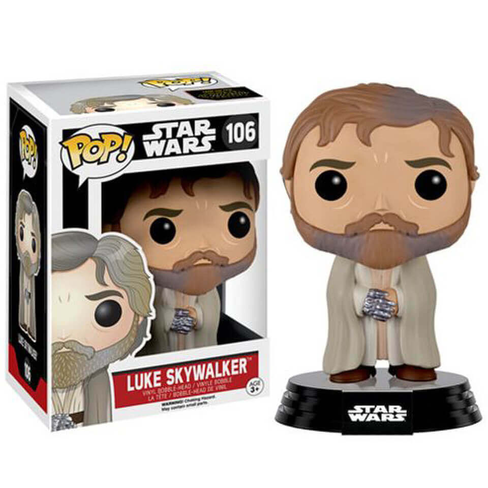 Star Wars: The Force Awakens Bearded Luke Skywalker Pop! Vinyl Figure