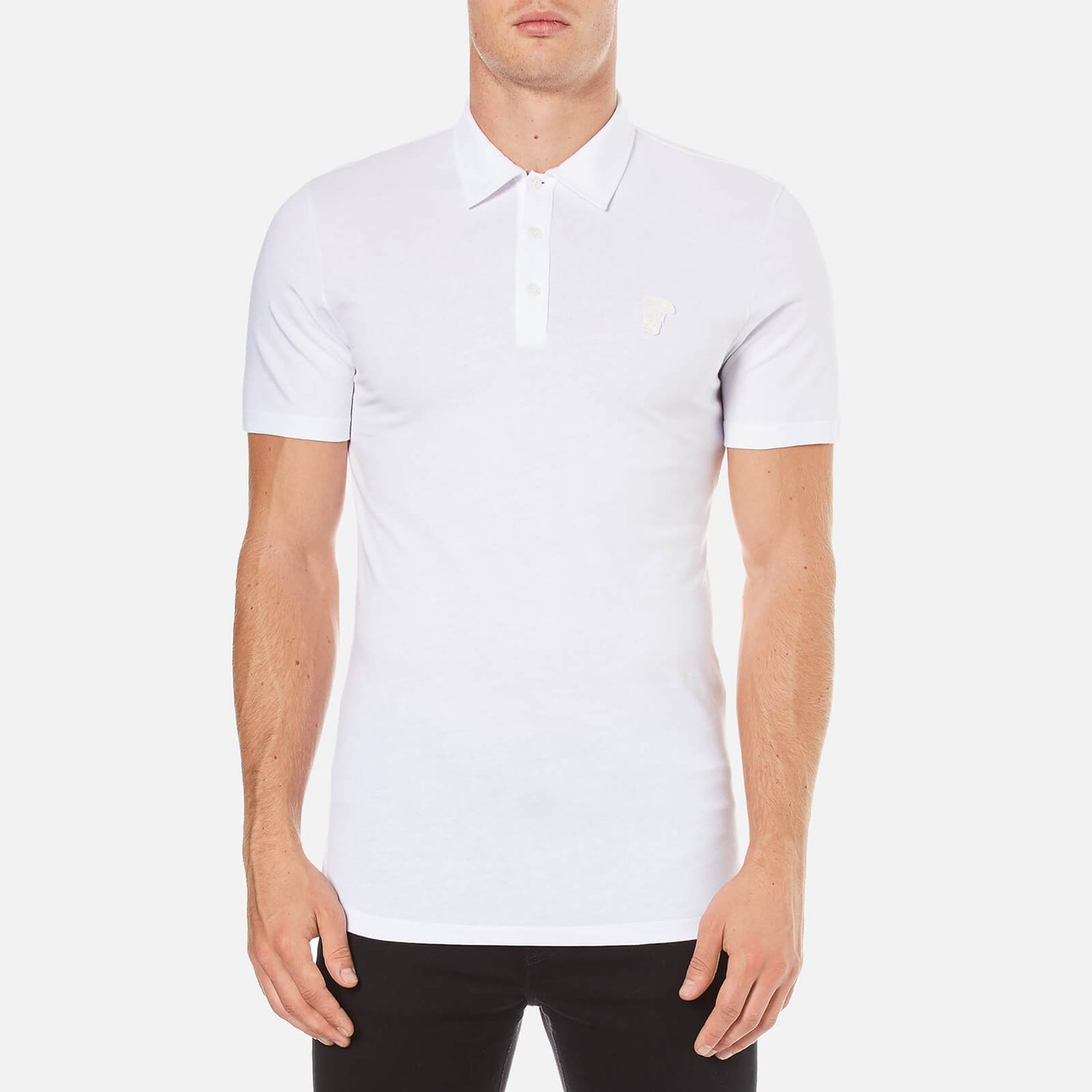 Versace Collection Men's Polo Shirt - White - Free UK Delivery Available