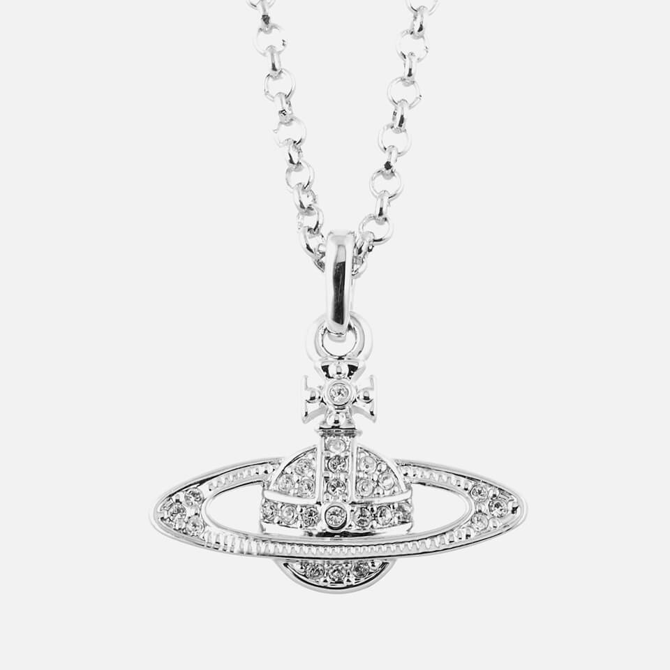 Mini bas relief pendant hot sale silver tone vivienne westwood