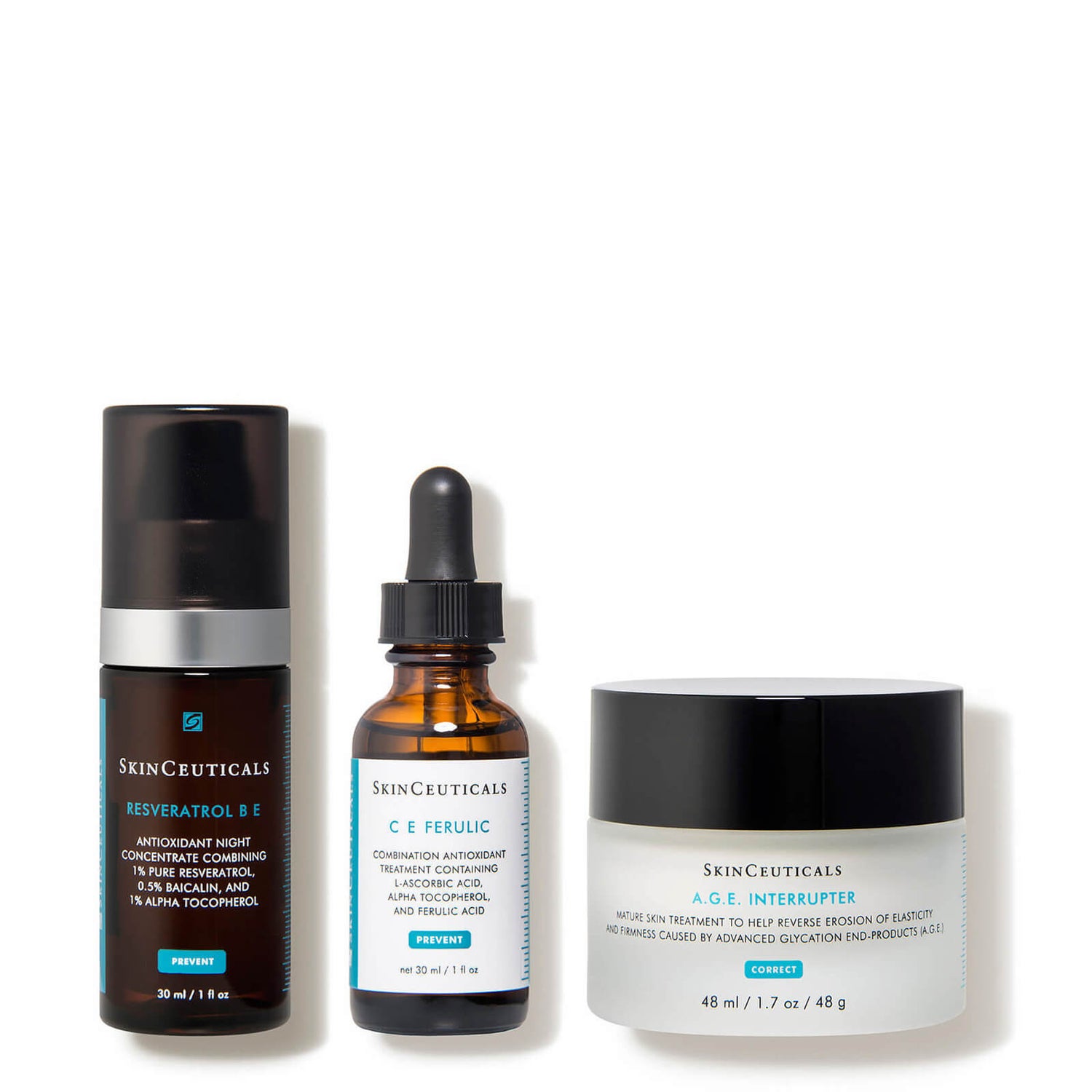 SkinCeuticals AntiAging System (3 piece 481 Value) Dermstore