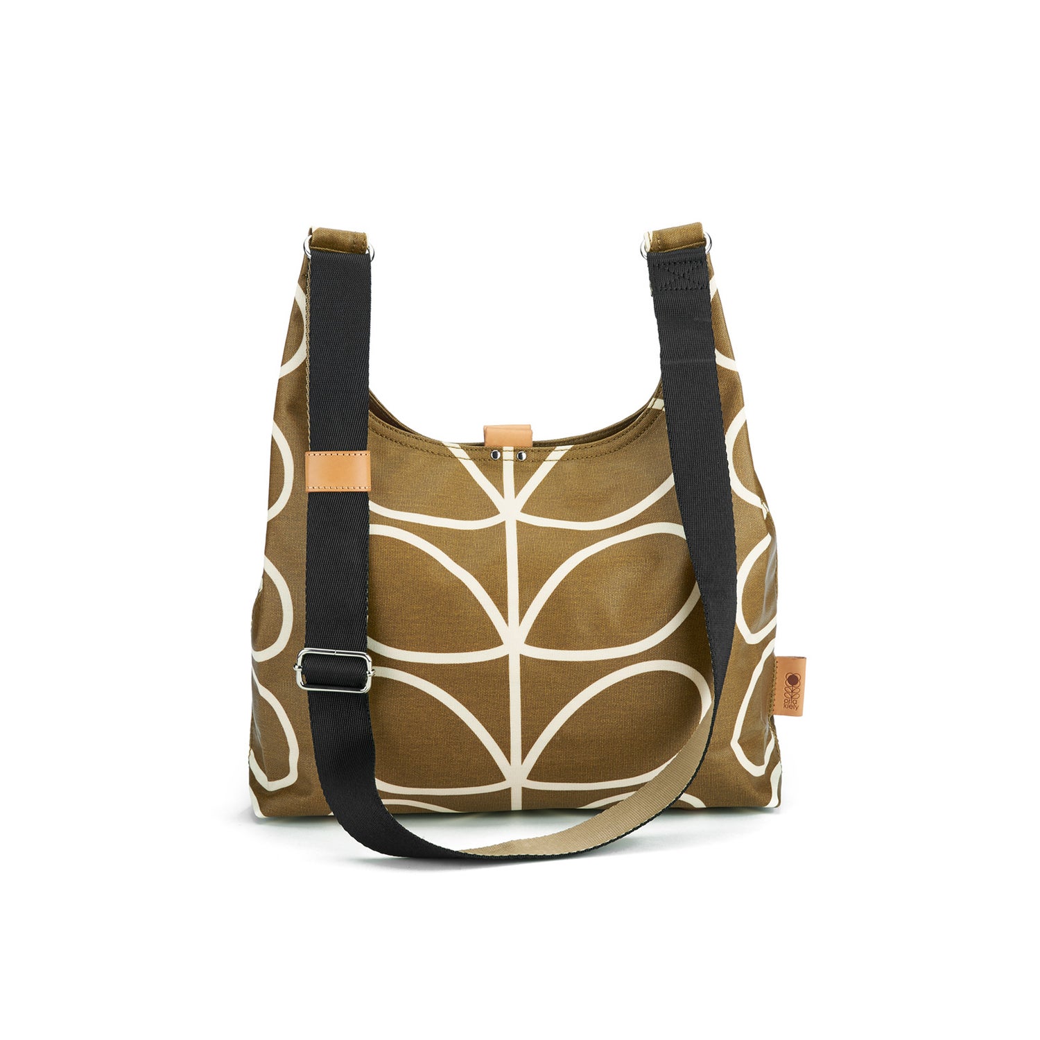 Orla kiely midi top sling bag